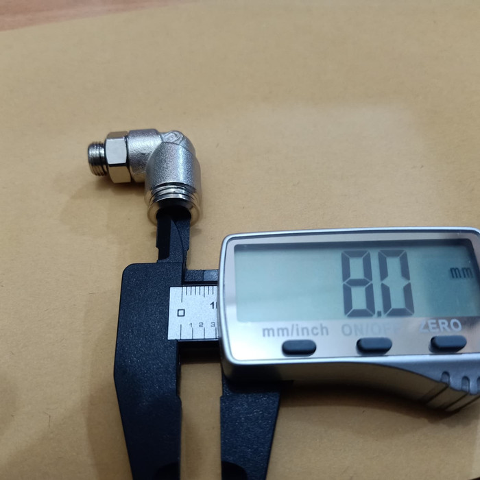 Nepel / fitting L rotary / flexible selang 8mm - 1/8"inch high quality