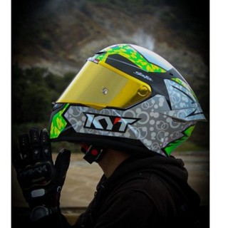 SPECIAL PRICE KACA  HELM KYT TT COURSE ORIGINAL COSTUM 