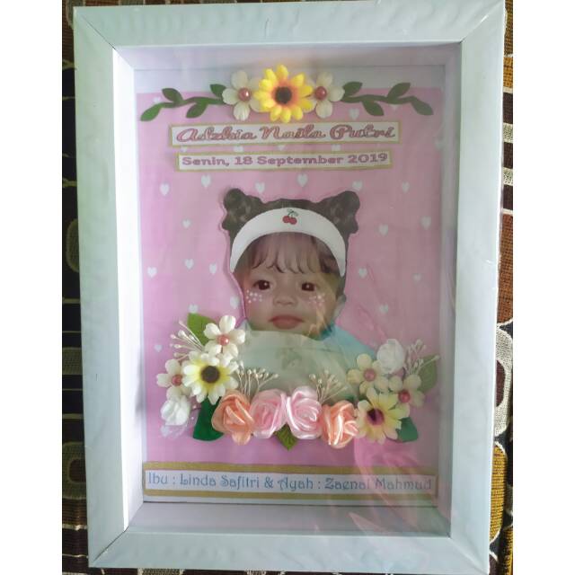 scrapframe floral/scrapframe/frame 3d/hiasandinding
