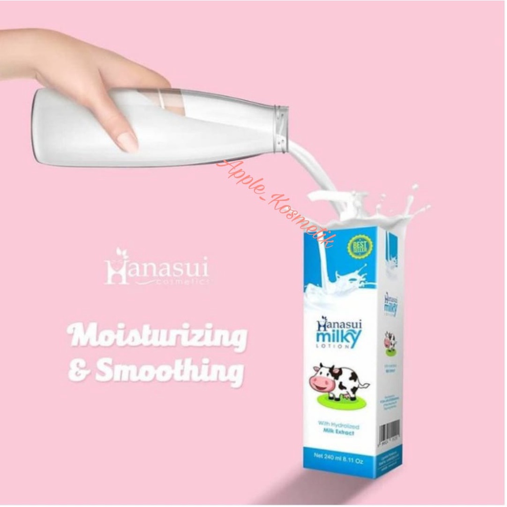 Gluta Milky Lotion Hanasui Bpom