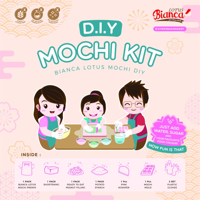 

BISA COD DIY MOCHI KIT LIMITED EDITION