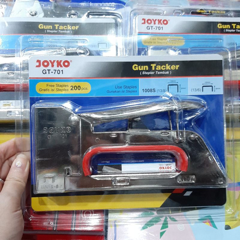 

joyko GT-701 gun tacker / stapler tembak