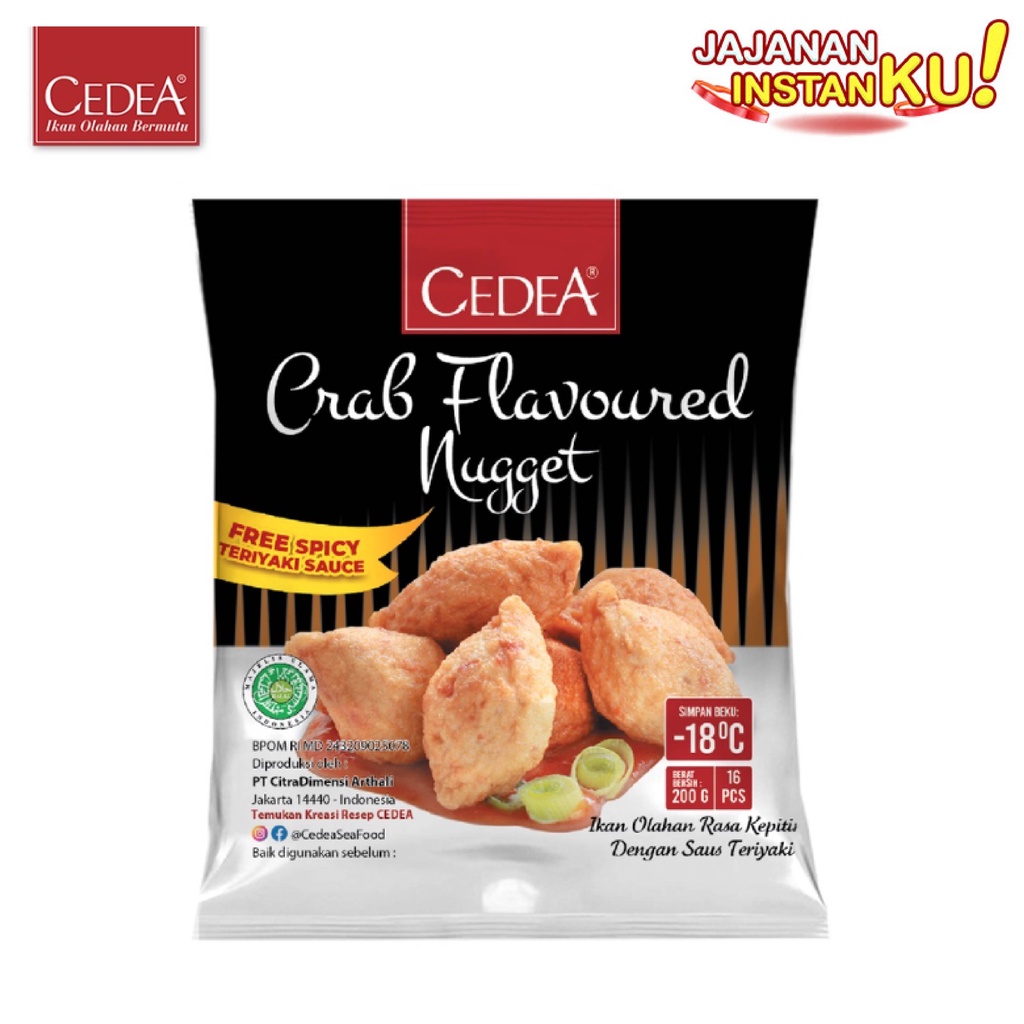 

CEDEA CRAB FLAVOURED NUGGET [200g]