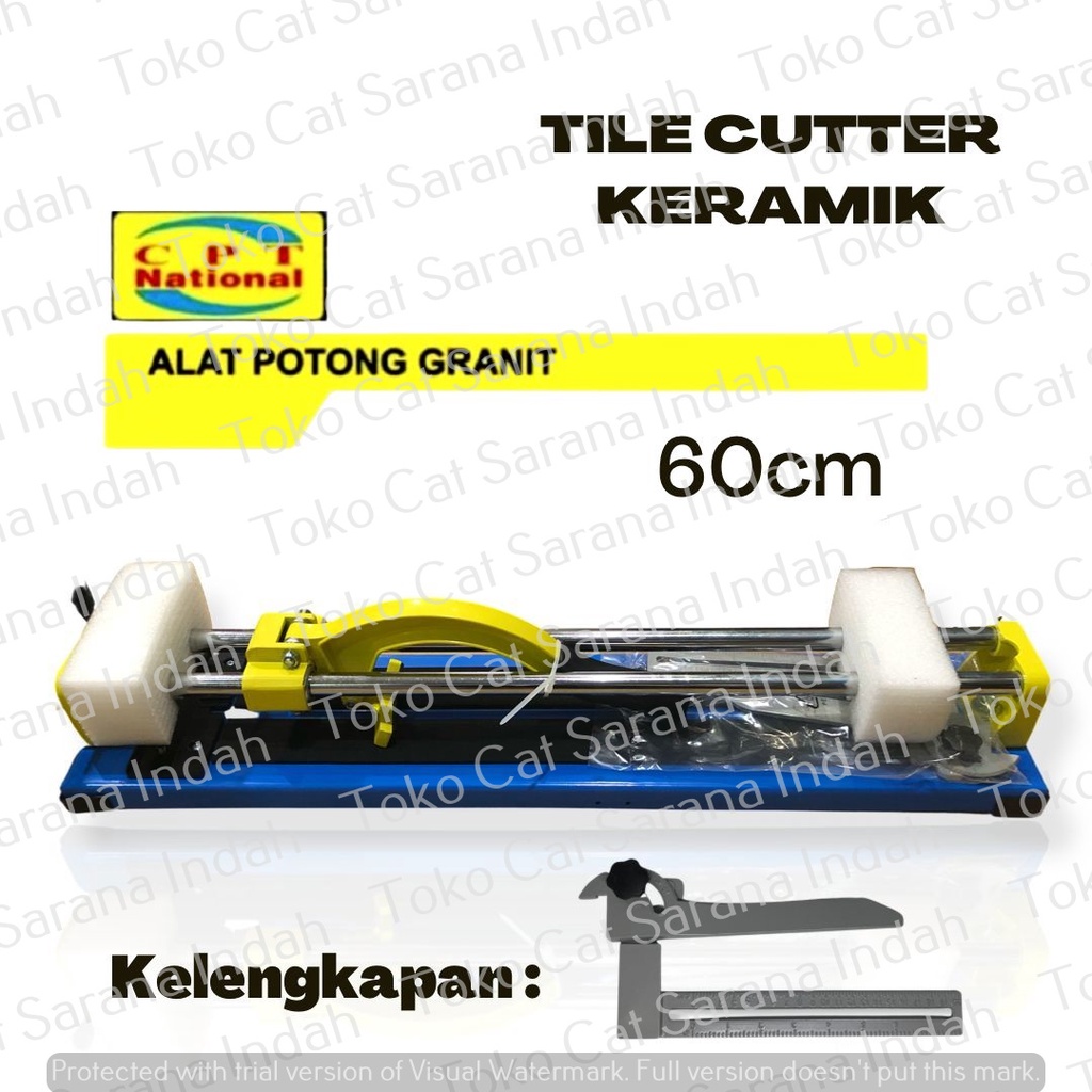 CPT NATIONAL Alat Potong Granit Manual 60 cm - Tile Cutter Keramik - Original