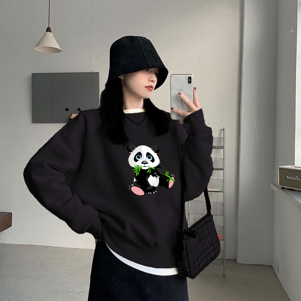 Sweater Panda Fuji | Sweater Pria &amp; Wanita | Dhea Fashion