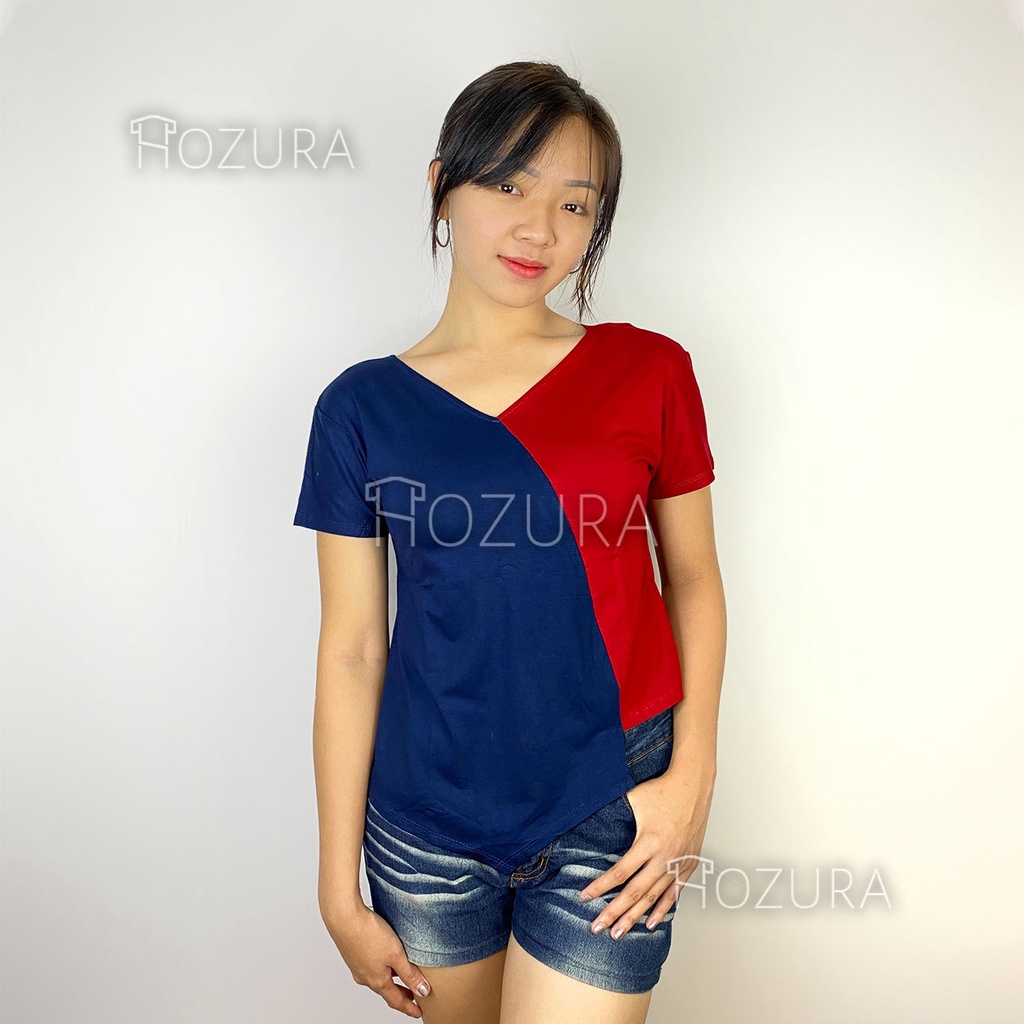 Hozura - Blouse Atasan Wanita Melanie Kombinasi Warna Bolak Balik - Kaos Kombi warna Wrap Top Blouse Kemeja 3  ISTANA MODE JAKARTA Lilac Baju Atasan Wanita Terbaru Blouse Korean Style Blouse Wanita Lengan  Olive Blouse Gfs At Yuraa Lady Crush Blouse