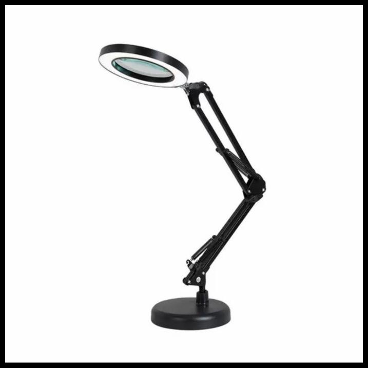 

Daisydooo | Avpro Desk Lamp 16Cm Led Ring With 8X Magnifying Glass W Base 15Cm