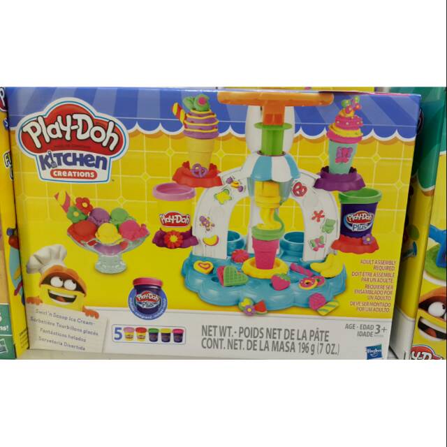 PLAY-DOH SWIRL N SCOOP ICE CREAM Playdoh kitchen creations original. Ready surabaya