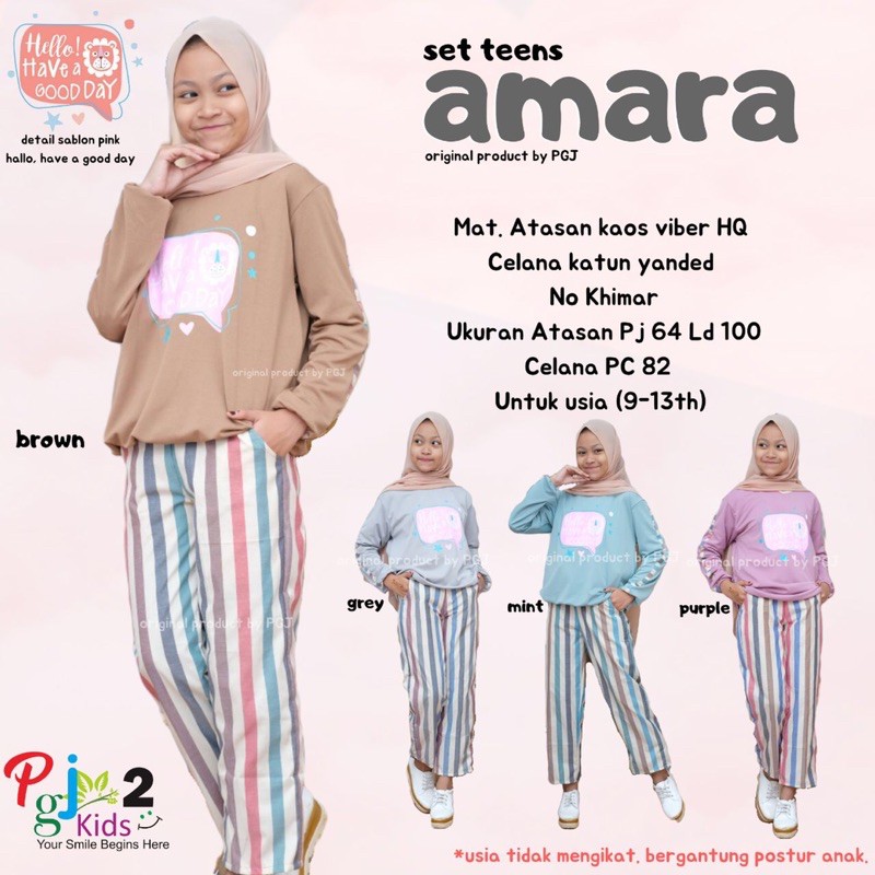 amara set kids