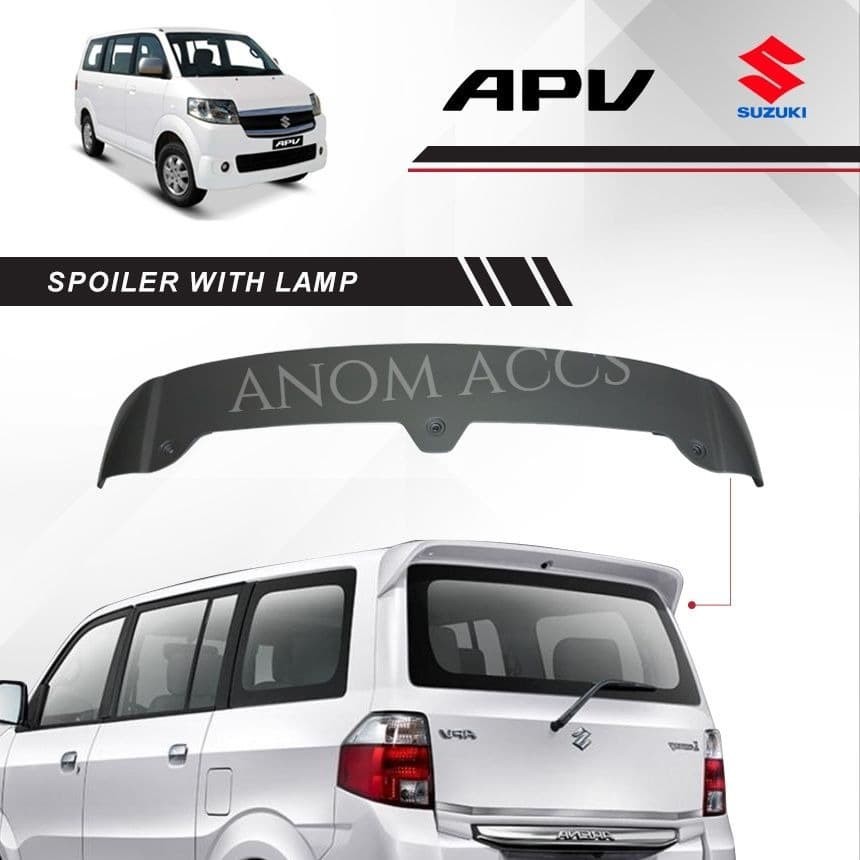 Spoiler Suzuki APV dengan lampu / Spoiler APV With Lamp
