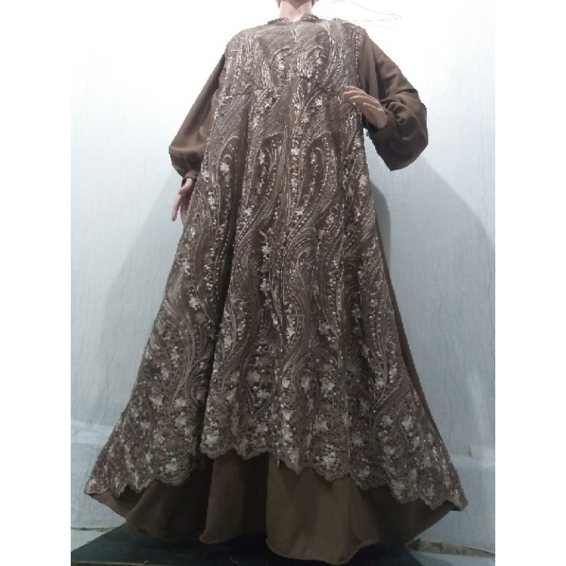gamis brukat jumbo (po smpi ld 170 muat bb 100kg up)