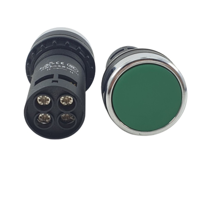 Tombol Push On Push Off 22mm Saklar LA38-11/206A Push Button Switch Reset Momentary