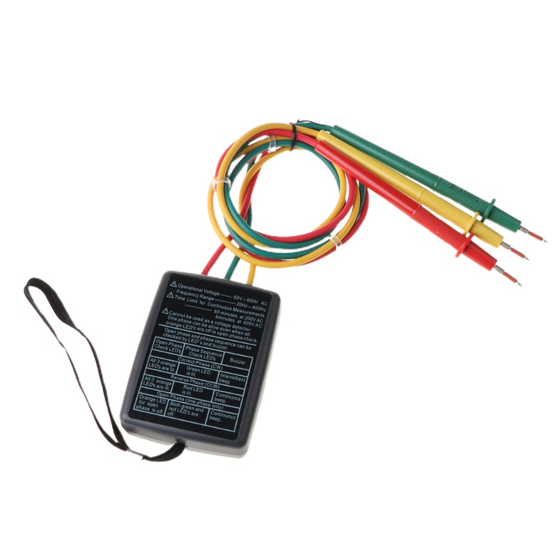Mary SP8030 Alat Pengukur Phase Rotasi Digital Dengan Indikator LED