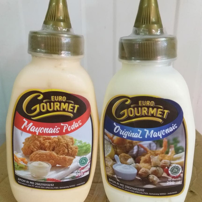 

Euro Gourmet Mayonnaise Pedas&Original 290ml