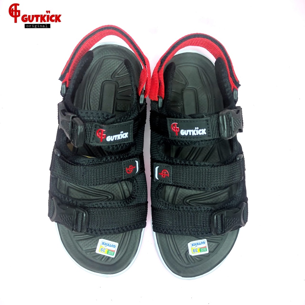 Sandal Gunung Pria Wanita Hiking Original Gutkick 003 Casual Slide Slop Kasual Sendal Cowok Alas Karet Terlaris