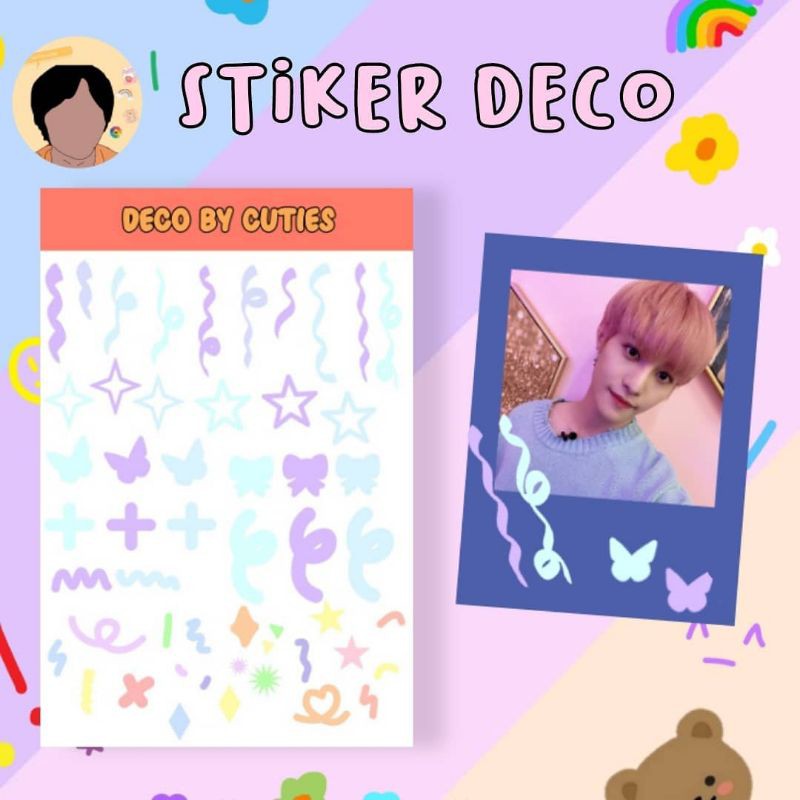 

STIKER DECO BY CUTIES