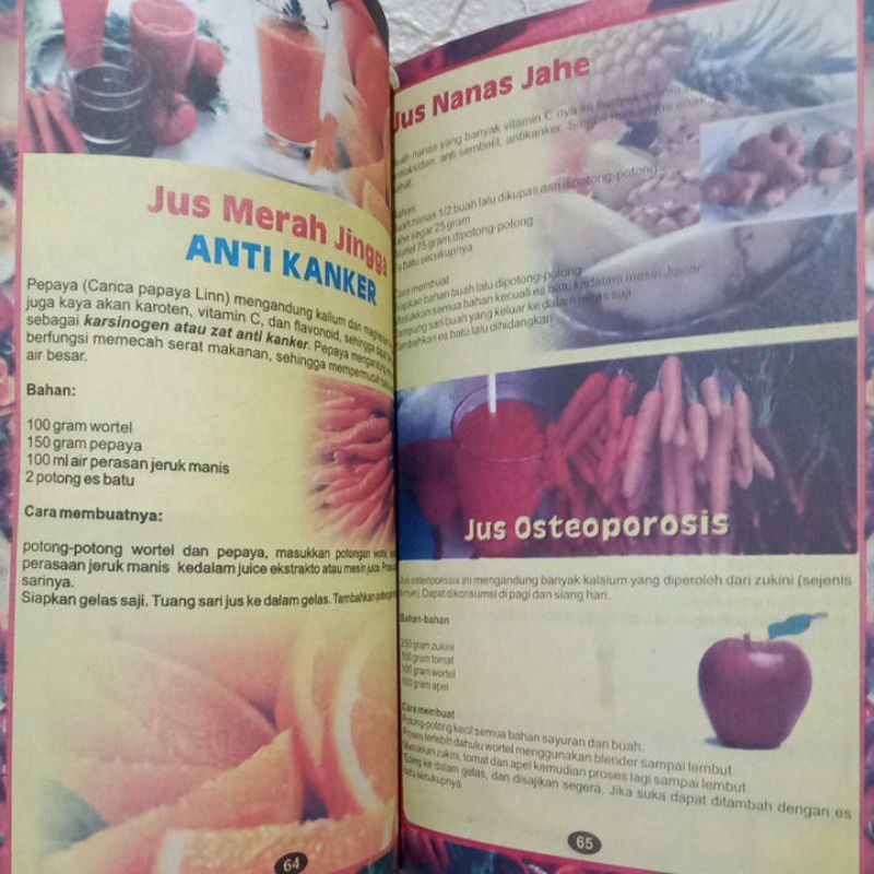 Buku Cara Sehat Alami Dengan Terapi Jus/Buah/Sayur