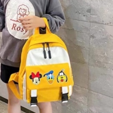 samasuka.shop - Tas Perlengkapan Bayi / Tas Ransel Anak SD Laki laki Perempuan Minnie Mickey Mouse / Tas Sekolah Anak Tk Lucu / Tas Sekolah Anak Paud Murah / Hadiah Anak Ulang Tahun