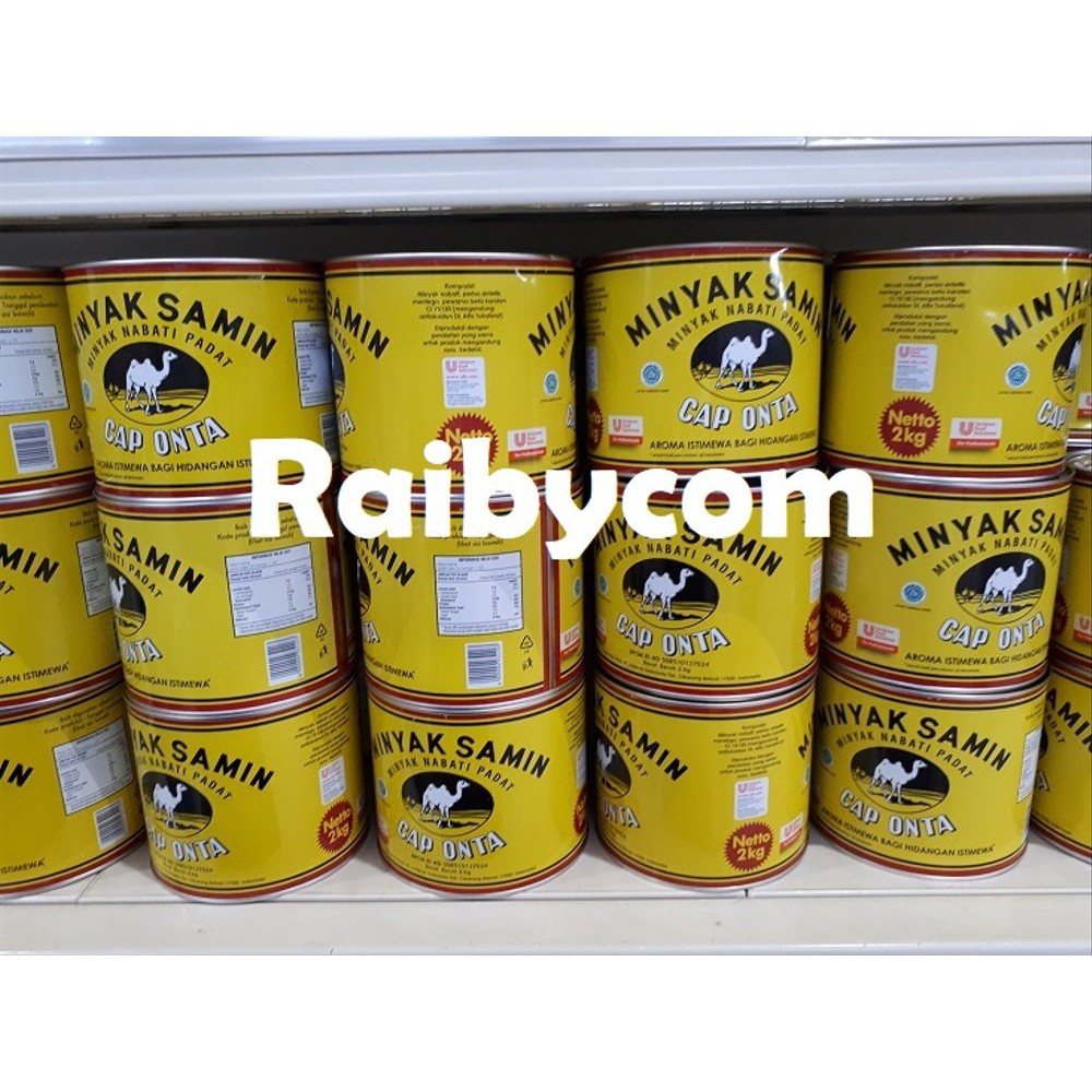 

Minyak Samin Cap ONTA Unilever kemasan 2kg Lebih Hemat dan Murah Termurah