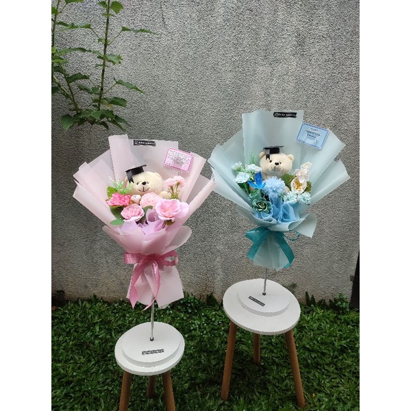 Buket wisuda bandung, buket bunga, buket boneka