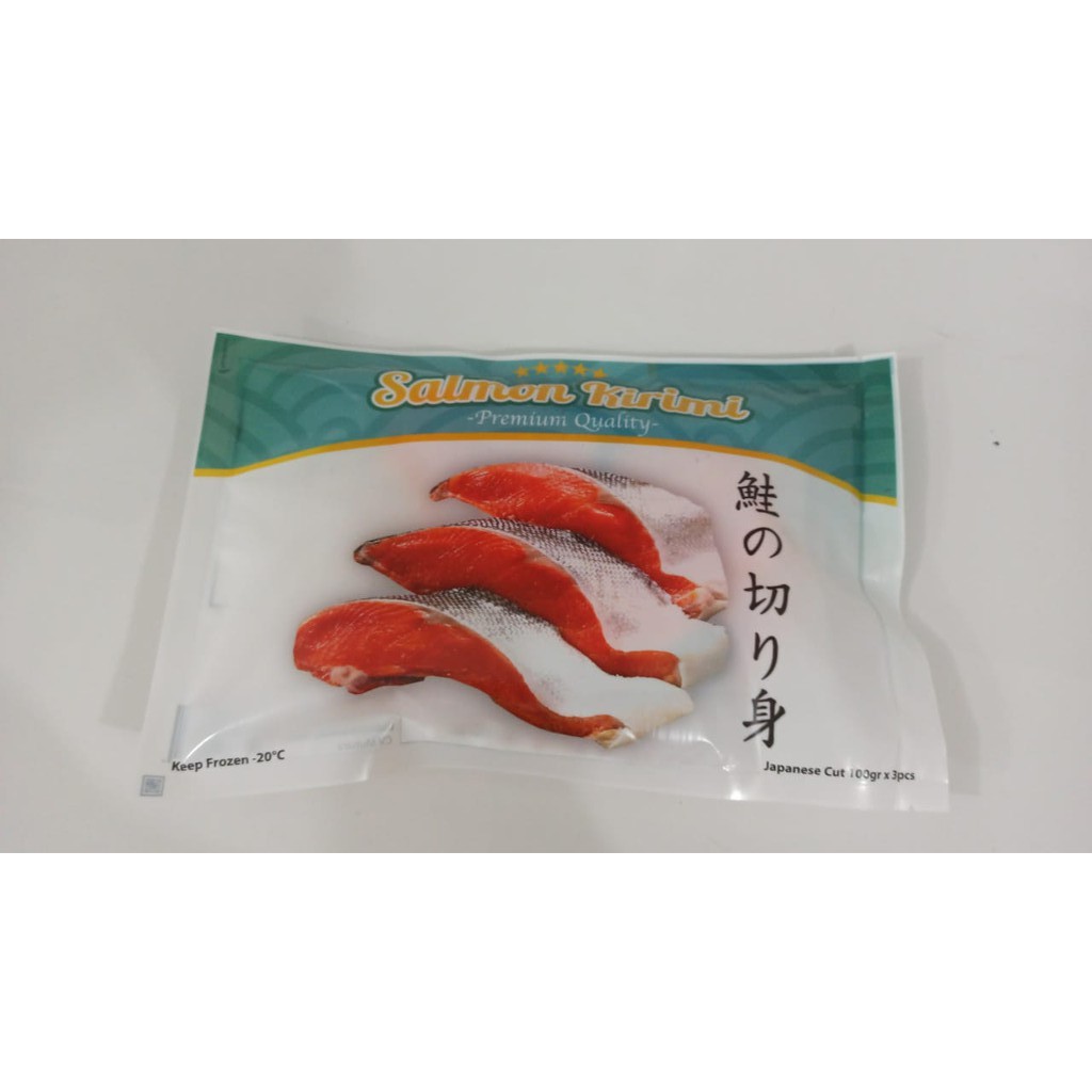 Salmon potongan Kirimi berat 300gram