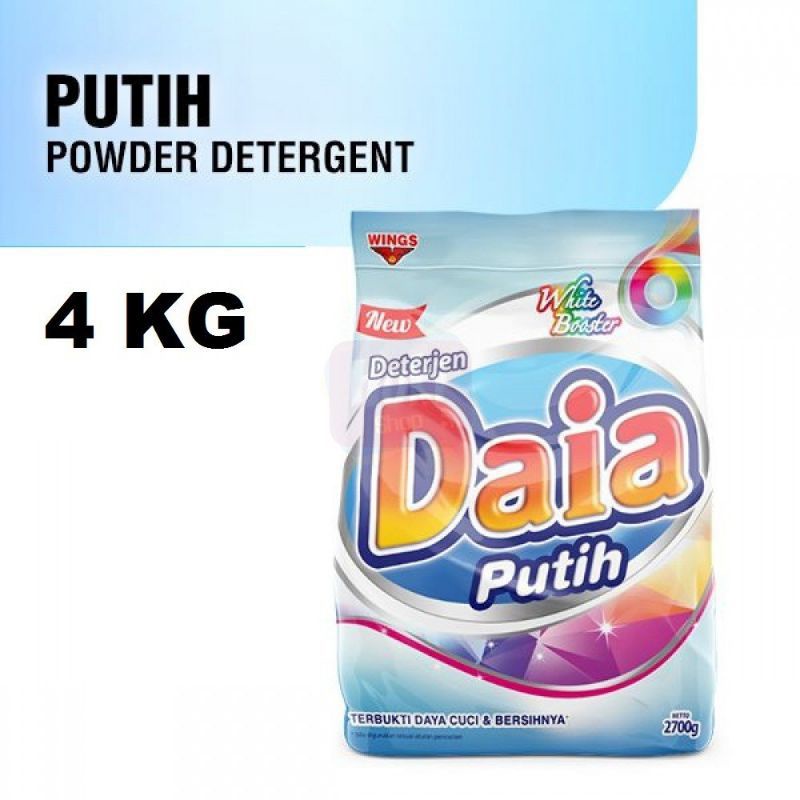 DETERGEN BUBUK DAIA PUTIH 4KG
