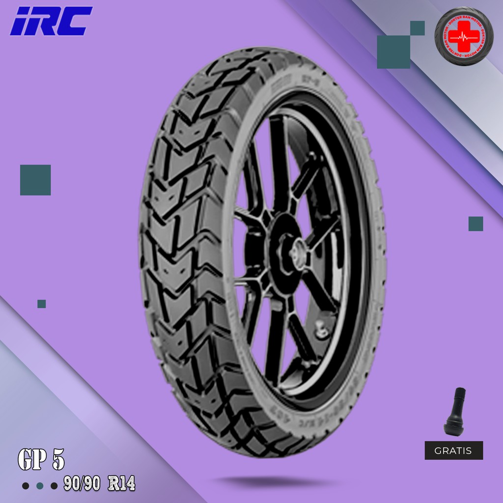 Ban Motor Matic // IRC GP5 90/90 Ring 14 Tubeless