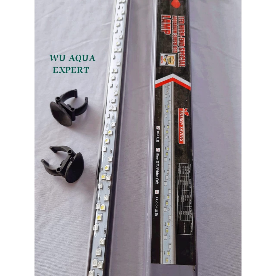 Lampu LED SAKKAI PRO T8 1000 SUPER RED 100cm Lamp Aquarium Aquascape T5
