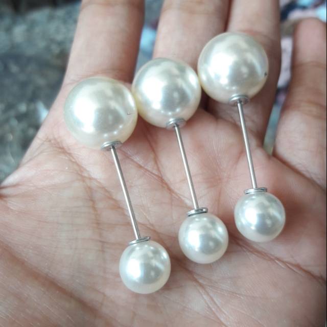 tuspin double mutiara silver