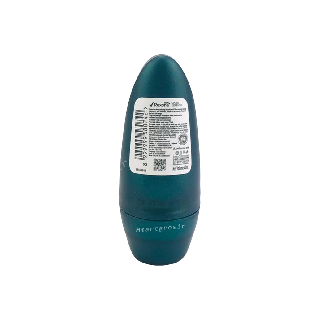 Rexona Men / Deodorant Roll / Pengharum ketiak / 45ml