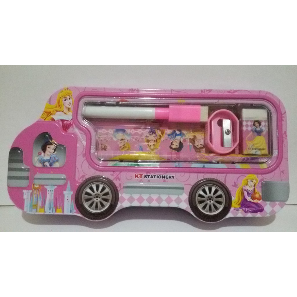 

KOTAK PENSIL/PULPEN BENTUK MOBIL KARAKTER PRINCESS LUCU & MENARIK