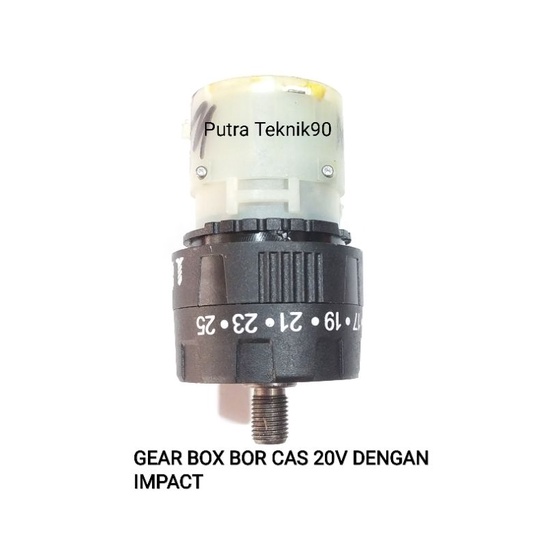 Gear Box 10MM Impact Bor Cordless/Bor Baterai/Bor Cas