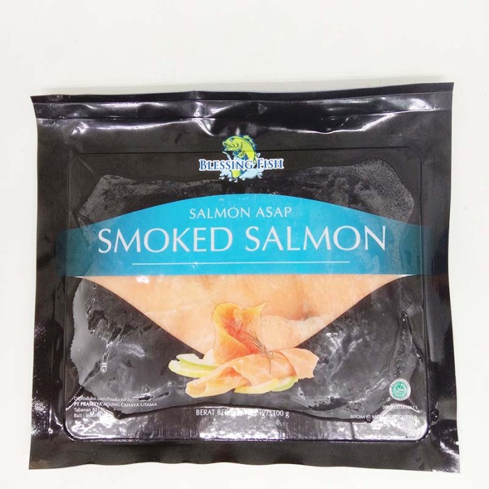 

smoked salmon blessing fish 100 gram