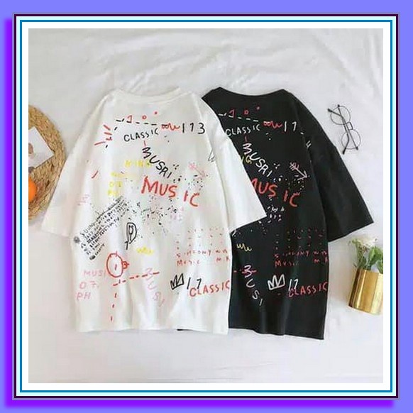 Cod Kaos Atasan Wanita Dewasa Smile Kaos Lucu Kaos Cewek Kaos Combed Kaos Oversize Kaos Jumbo Kaos D