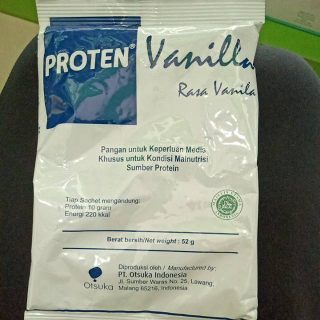 

Proten vanila Susu penambah BB