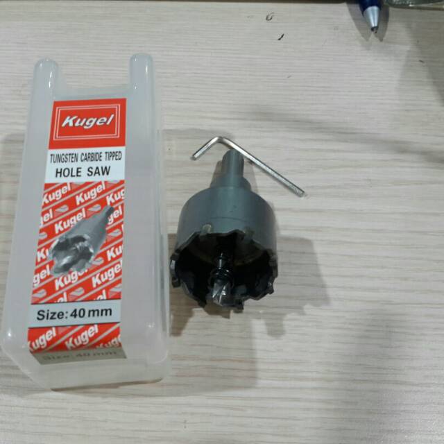 Holesaw Kayu / Besi / Stainless TCT 40 mm KUGEL