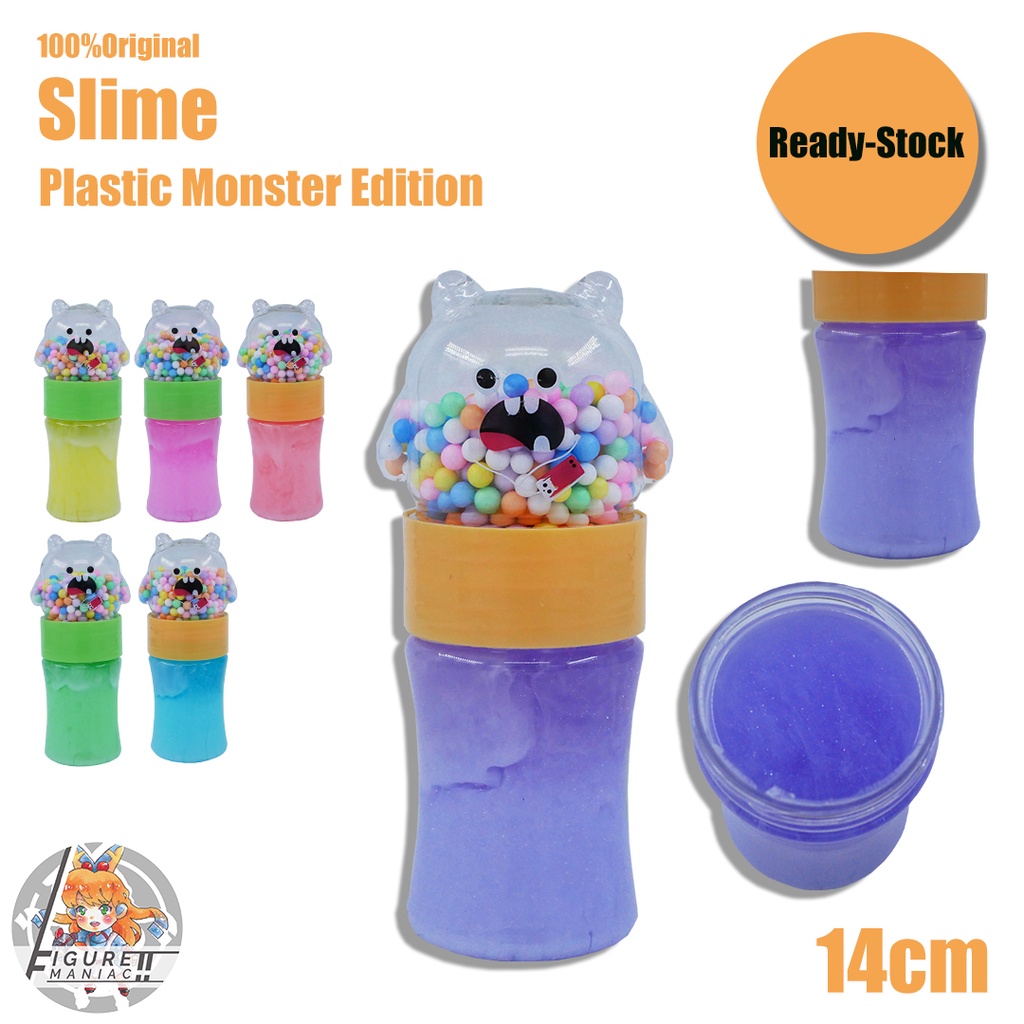 Mainan Anak - Slime Plastic Monster Edition 14 cm Import Premium