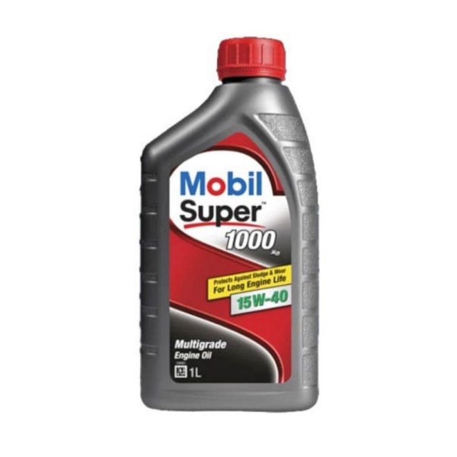 Oli Mobil Super 1000 SN Plus 15W-40 1L Original