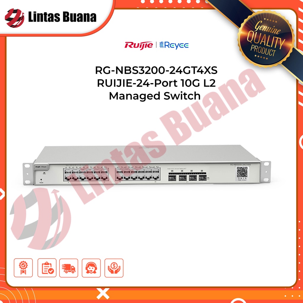 RUIJIE RG-NBS3200 Series L2 Managed Switch RG-NBS3200-24GT4XS