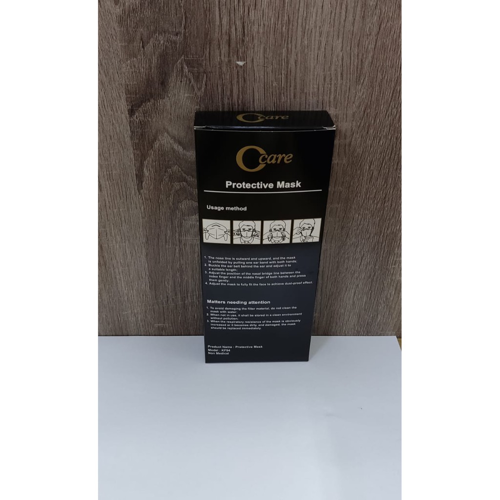 KF94 Protective Mask 4 Ply 3D Isi 10Pcs/Masker KN94 Kualitas Terjamin