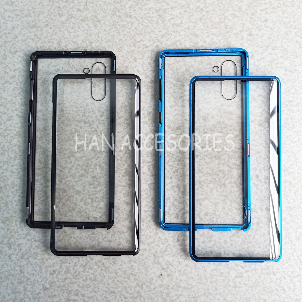 Samsung Galaxy Note 10/Note 10 PRO Case Magnetic 360 FULL GLASS Depan dan Belakang