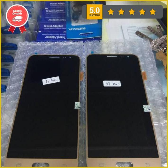 Lcd 1Set Samsung Galaxy J3 J3 2016 J320 Original Gold Paling Murah