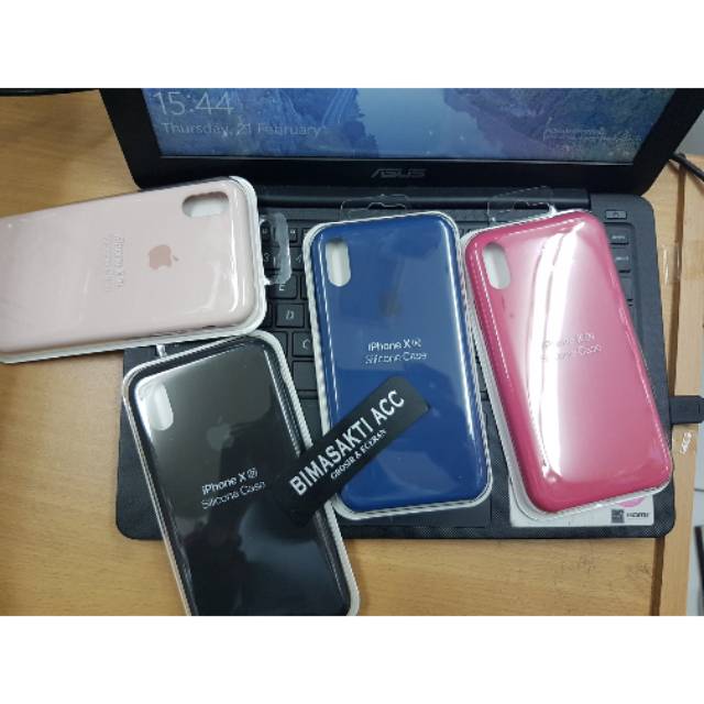 Iphone Xr - Case Silicon Original Leather Case