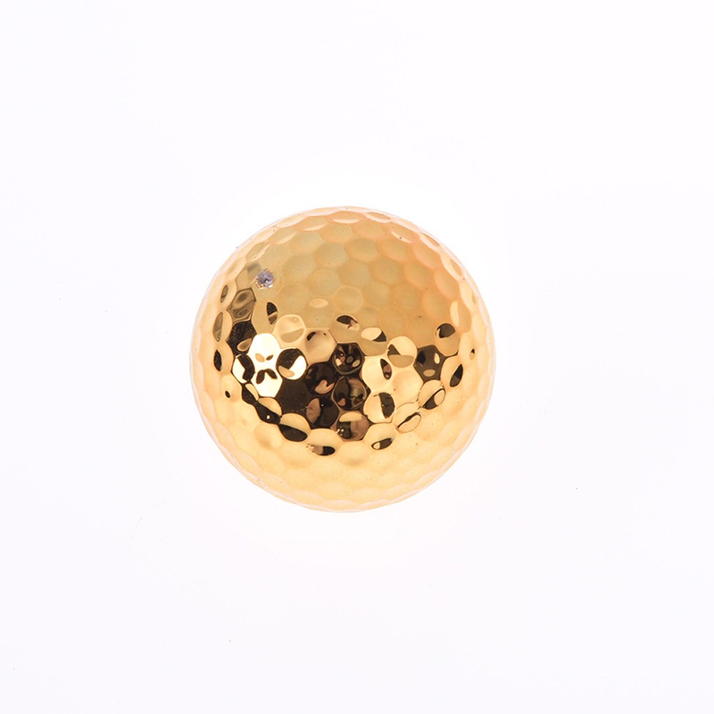 &lt; E2id &amp; &gt; 1pc Bola golf Warna Emas