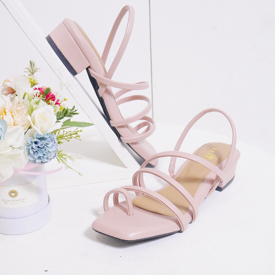 Bernike Yuki Sandal Heels Wanita 3 cm