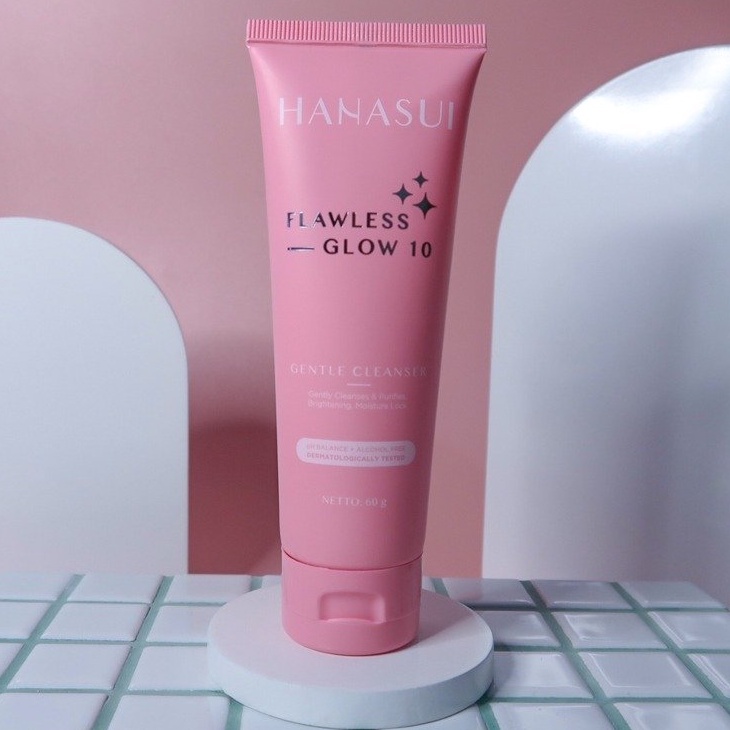 Hanasui Flawless Glow 10 Gentle Cleanser Pembersih Wajah GIRLSNEED77