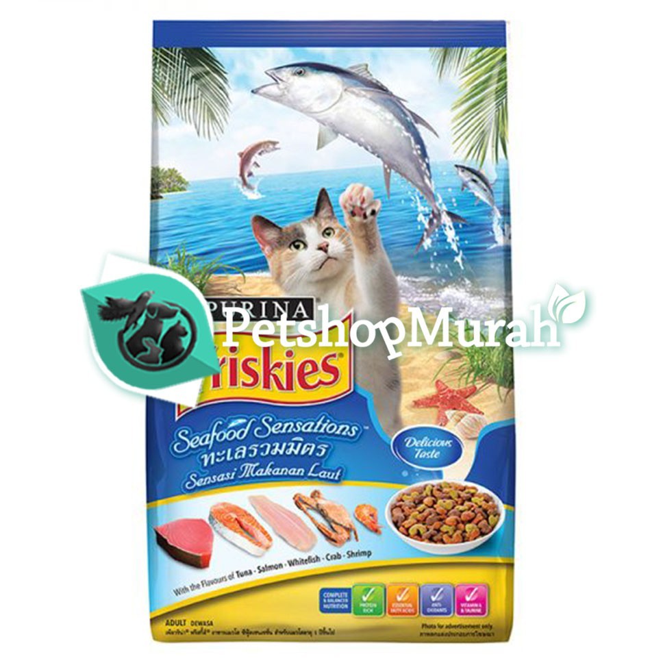 Friskies Adult Seafood Sensations 7 Kg / Makanan Kucing Dewasa