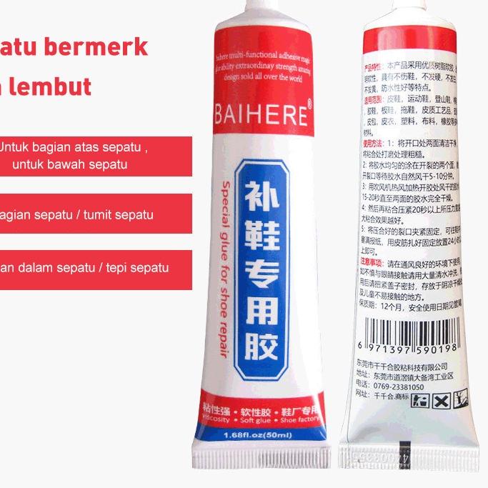 Hemat Terkini (COD READY)lem sepatu super kuat/lem sepatu pabrik/lem sepatu super kuat tahan air/lem