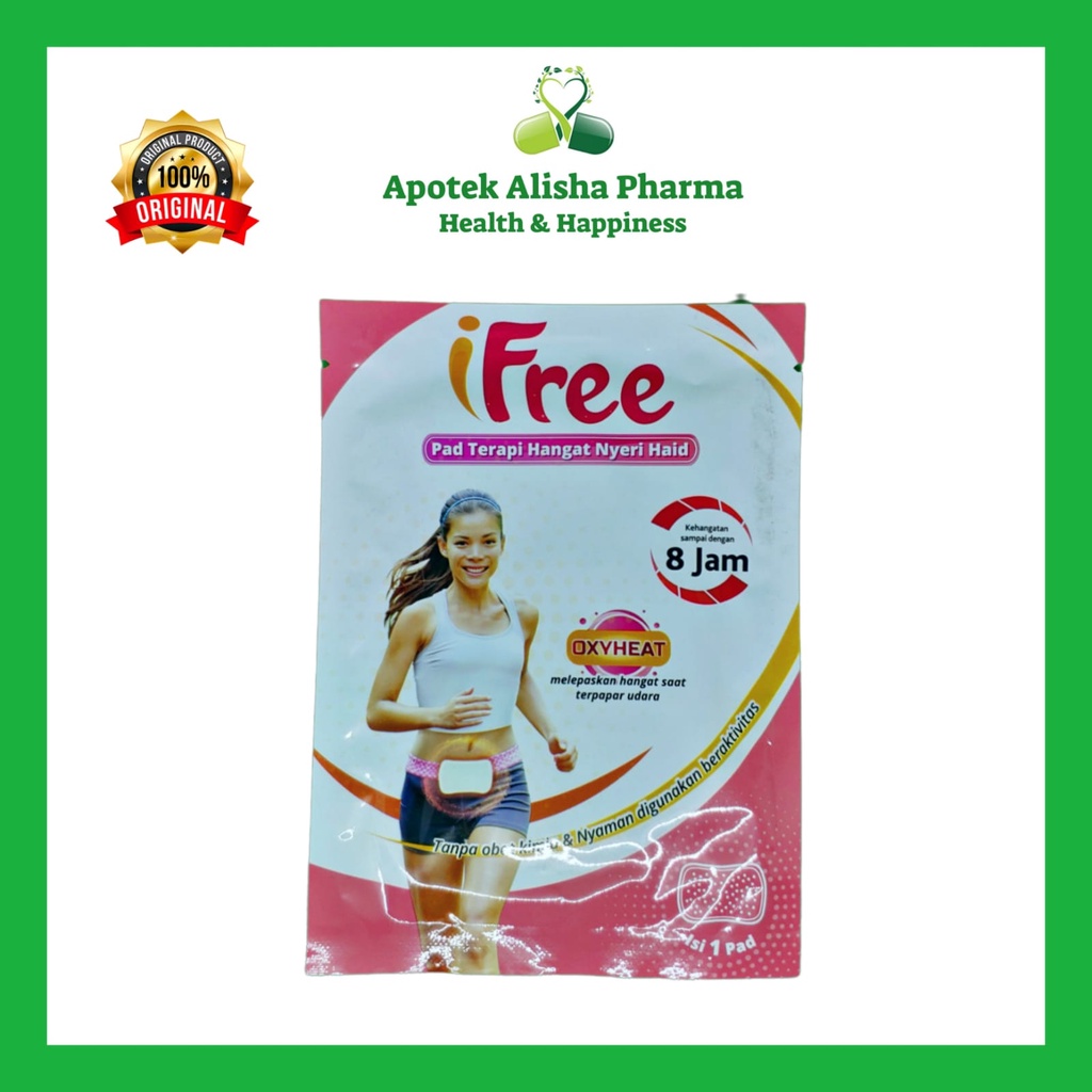 iFREE Pad Terapi Hangat Nyeri Haid - Ifree Oxyheat Pad/Ifre Pad/Ipri