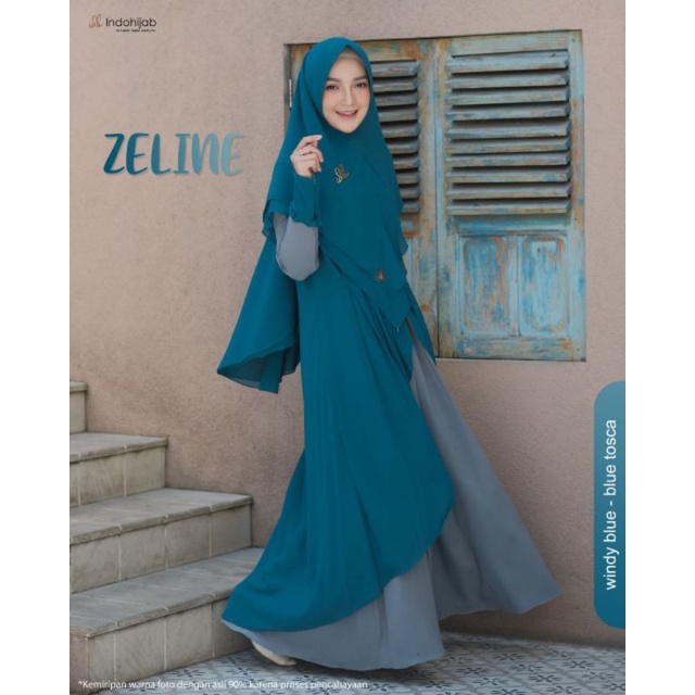 Open PO Zeline dress by Indohijab